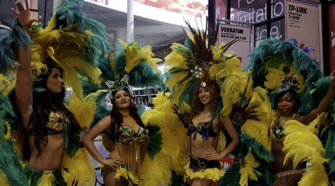 Leuke Caribische danseressen